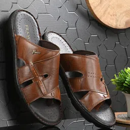 Franco Leone Men Comfort Slip-On Sandals-image-54