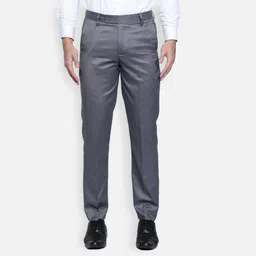 Haul Chic Men Relaxed Straight Leg Slim Fit Trousers-image-39