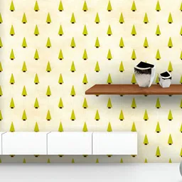 ArtzFolio Printed UV-Resistant Anti-Bacterial Christmas Tree Pattern Peel & Stick Wallpaper-image-38