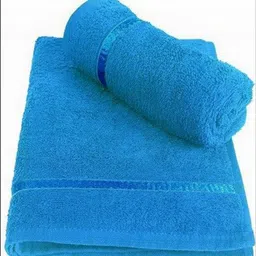 Signature Pack of 2 Blue Cotton Hand Towel Set-picture-15