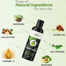 ELIBLISS Set Of 4 Apple Cider Conditioner With Jojoba -100ml Each image 3