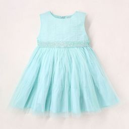 Cherry Crumble Girls Net Fit & Flare Dress-image-92