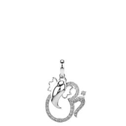 VALANOVA Women 18 Kt White Gold Lab Grown Diamond Pendant-picture-7