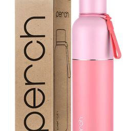 PERCH Pink & Rose Colourblocked Stainless Steel Double Wall Vacuum Water Bottle 1L-image-87