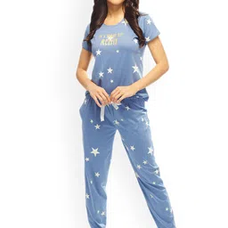 Lotik Women Printed Night suit-image-30