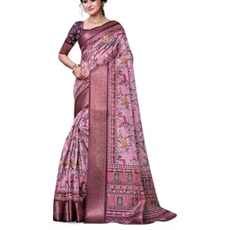 PARVOTSAV Multi Polyester Saree-image-52