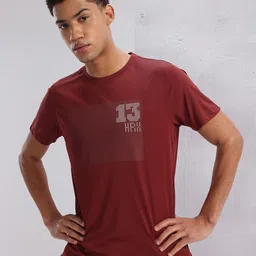 HRX by Hrithik Roshan Printed Rapid-Dry Training T-shirt-image-68