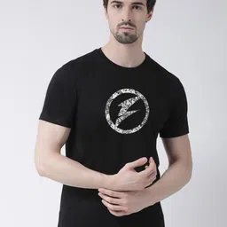 Friskers Men Graphic Printed Round Neck Cotton Slim Fit T-shirt-image-73