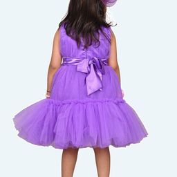 Modish Net Fit & Flare Dress image 4