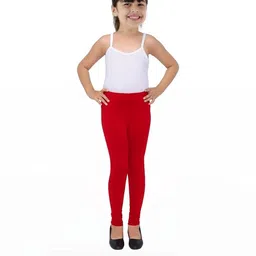 Tik Tok WEARS Girls White Churidar Length Leggings-image-122
