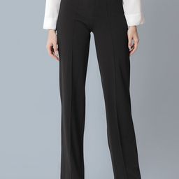 Dream Beauty Fashion Women Straight Fit High-Rise Easy Wash Pleated Trousers-picture-17