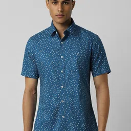 Van Heusen Sport Men Slim Fit Opaque Printed Casual Shirt-image-70