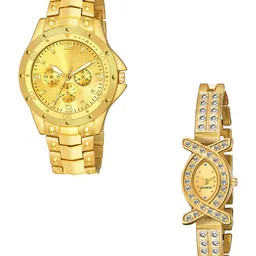 Gopal Shopcart Unisex Bracelet Style Straps Analogue Watch RosraFullGold_AKS-picture-30