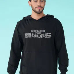 NUSYL Men Typography Printed Hooded Sweatshirt-picture-45