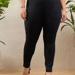 SASSAFRAS Curve Women Slim Fit High-Rise Trousers-image-34