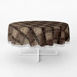Wings Star Brown Plastic Table Covers-image-76