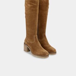 Oroh Women Casual Block-Heeled Regular Boots-image-17