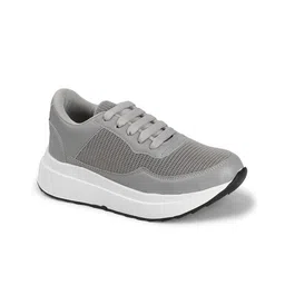 Alishtezia Women Textured Lace-Up Sneakers-picture-39