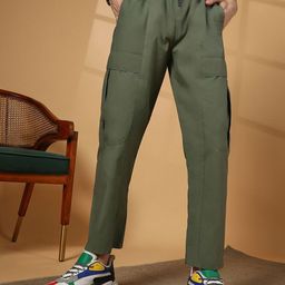 Campus Sutra Men Comfort Trousers-image-35