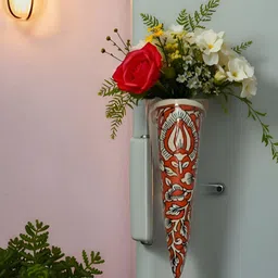 Kraftlik Handicraft Red Ceramic Vases-picture-37