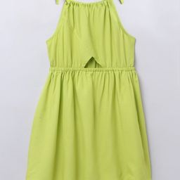 taffykids Halter Neck Fit & Flare Dress-image-39