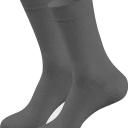 MUKHAKSH Unisex Grey Socks-image-58