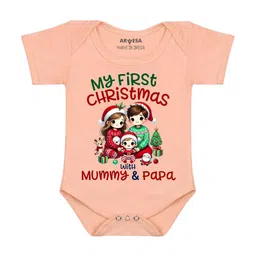 Arvesa My First Christmas Printed Bodysuit-picture-28