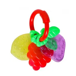 Kalra Magic Green & Red Silicone BPA Free Baby-Friendly Twistable Teether-picture-15