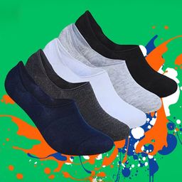 MJE Pack Of 5 Shoe Liners Socks-image-36