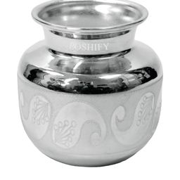 POSHIFY Pure German Silver Kalash / Chombu for Pooja-image-62