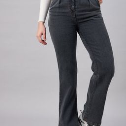 R.Code by The Roadster Life Co. Women Flared High-Rise Stretchable Jeans-picture-24