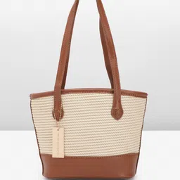 French Connection Colourblocked Structured Shoulder Bag-image-91