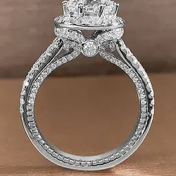 Peora Silver-Plated Cubic Zirconia Stone-Studded Finger Ring With Jewellery Box-picture-15