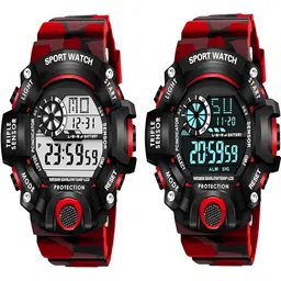 Hala Men Solid Round Tang Regular Digital Watch-m2 G90 image 5