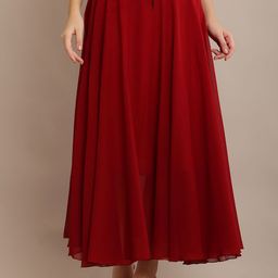 Raabta Fashion Flared Maxi Skirts-image-55
