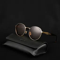 Irayz Unisex Polarised and UV Protected Lens Round Sunglasses 5303-picture-9