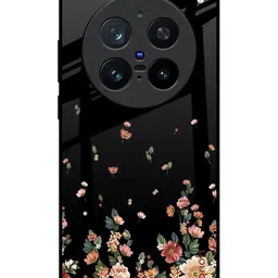 QRIOH Floating Floral Printed Vivo X200 Pro 5G Back Case-image-10