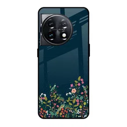 QRIOH Floral Printed OnePlus 11 5G Back Case Mobile Accessories-picture-16