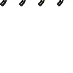 MUKHAKSH Kids Black Socks-36
