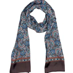 The Tie Hub Men Paisley Pattern Silk Scarf-41