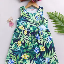 MIMINO Tropical Print Fit & Flare Dress-picture-33