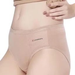 LOGGERHEAD Pack Of 3 Hipster Briefs LHMH013-Skin-DarkGrey-Pink image 2