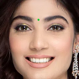 Comet Busters Bindiful Traditional Round Velvet Bindi image 3
