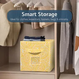 Aura Yellow 3 Pieces Drawer Organiser with Handle image 2