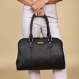 Toteteca PU Structured Shoulder Bag with Tasselled-8