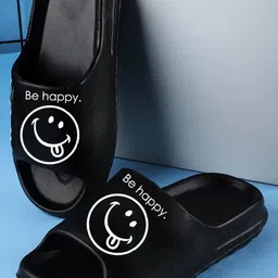 Pampy Angel Men Black Flip Flops-image-99