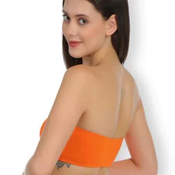 SELFCARE Pack Of 3 Full Coverage Non Padded Bandeau Bra With All Day Comfort image 5