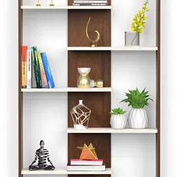 bluewud Brown 7 Tier BookShelf image 2