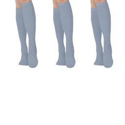 MUKHAKSH Unisex Grey Socks-image-55