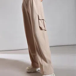 Limeroad Women Western Solid Cotton Trouser-image-31